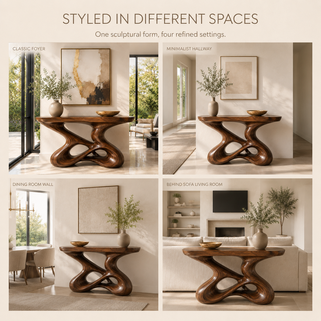 Celine Warm Modern Console Table - Design 361 - product image 11