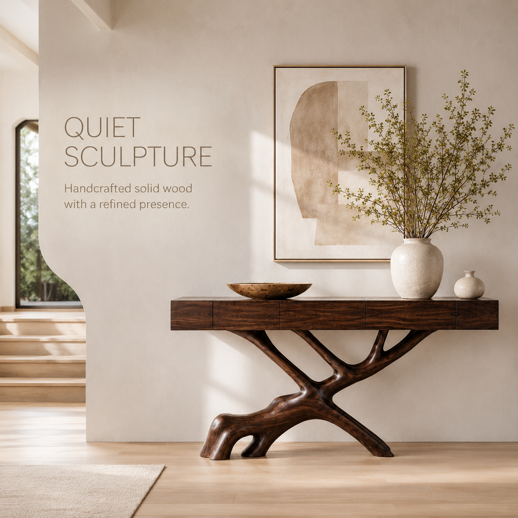 Aurelle Sculptural Console Table - Design 364 - product image 02
