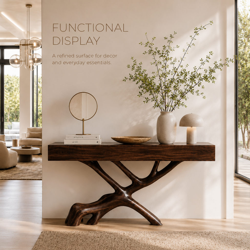 Aurelle Sculptural Console Table - Design 364 - product image 07