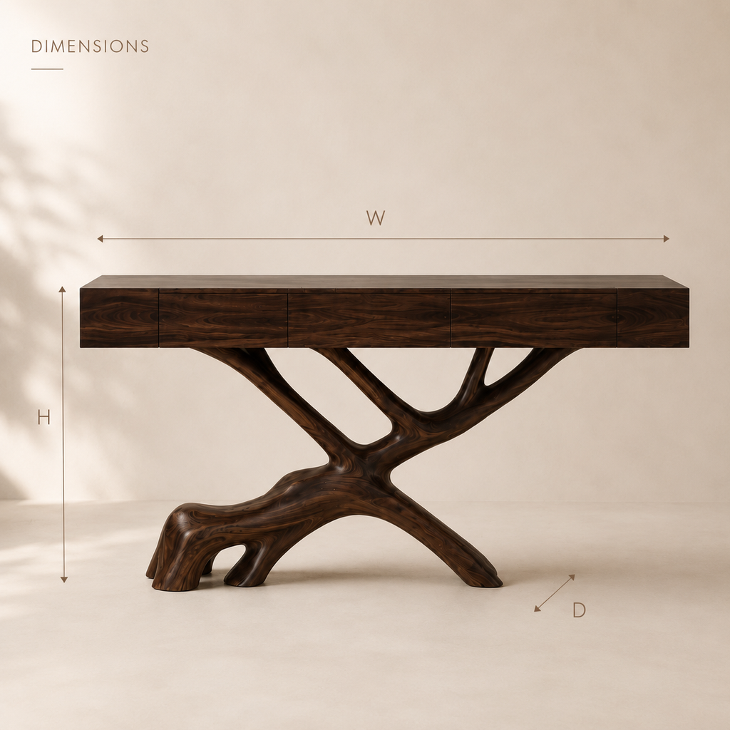 Aurelle Sculptural Console Table - Design 364 - product image 08