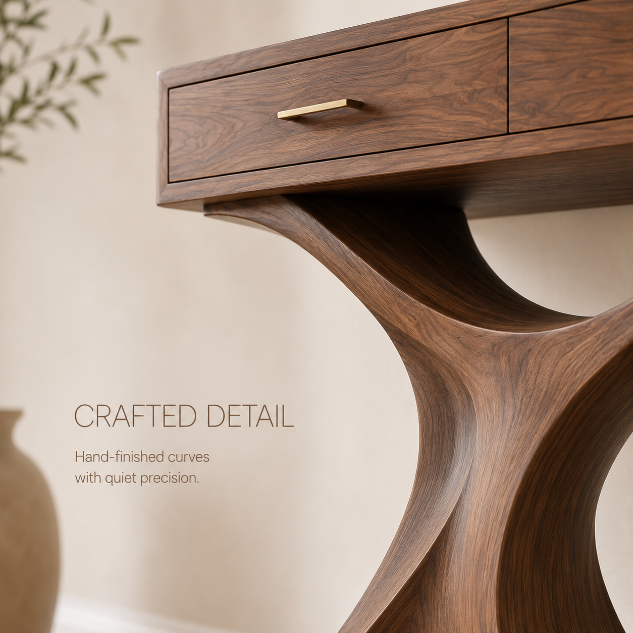 Aurelle Sculptural Console Table - Design 365 - product image 04