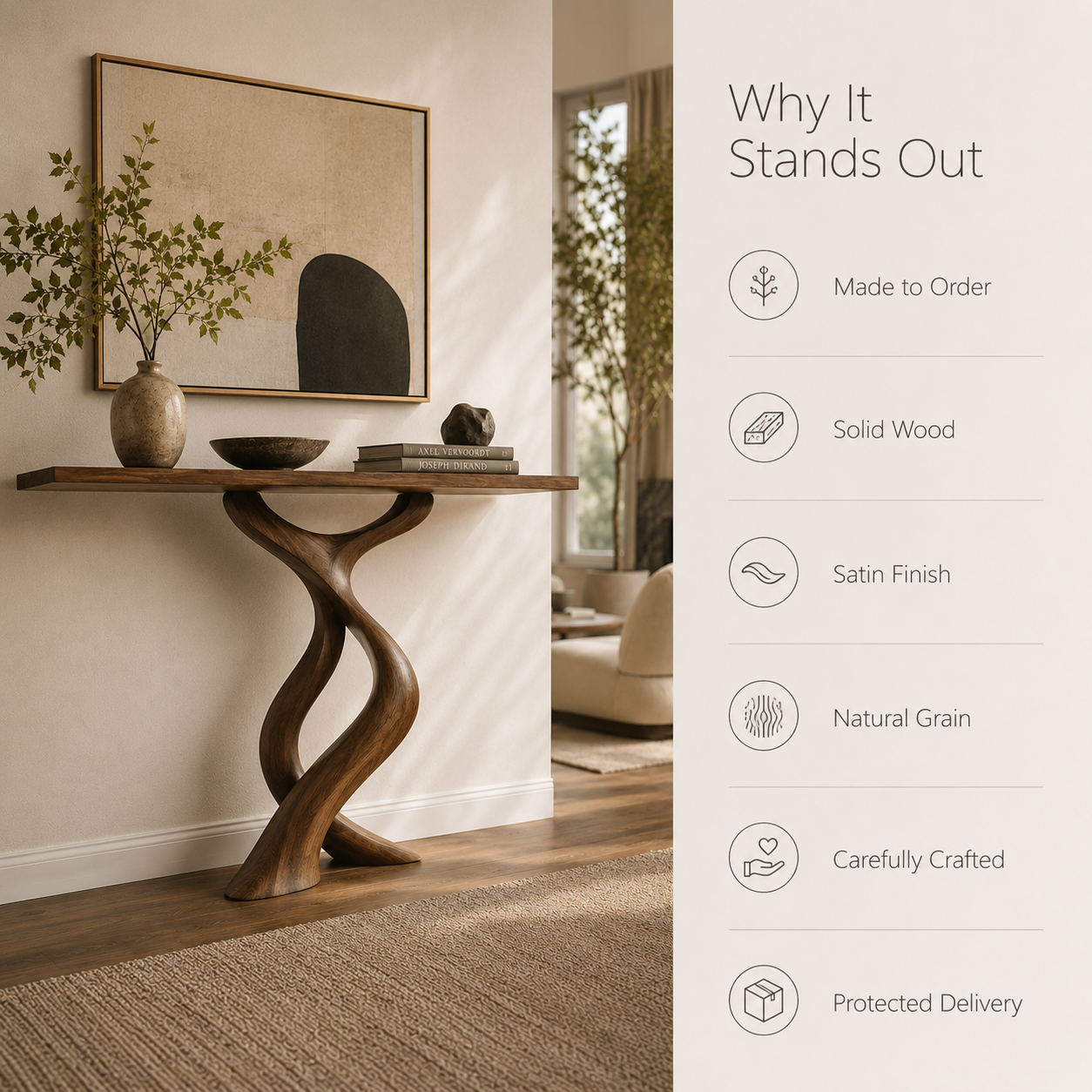 Marin Flow Entry Console Table - Design 366 - product image 09