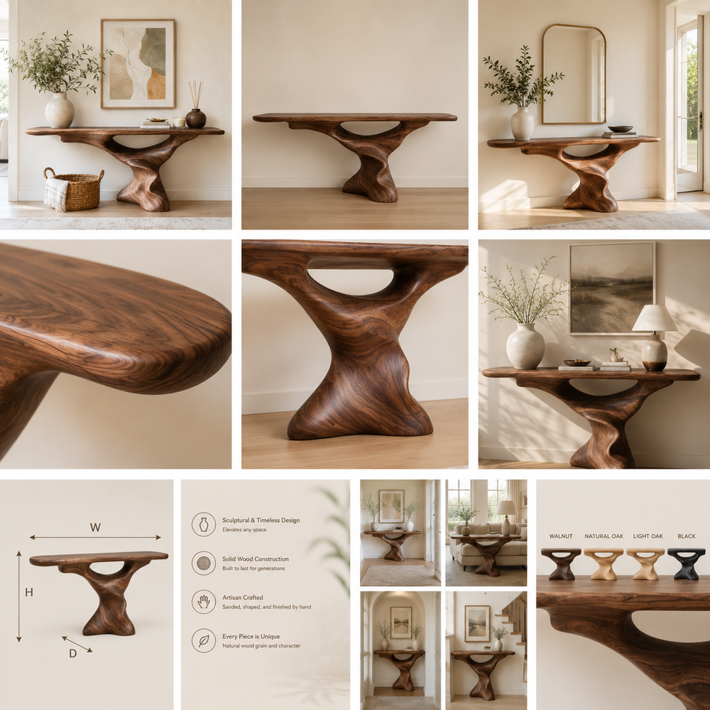 Caldera Organic Hall Console Table - Design 367 - product image 02