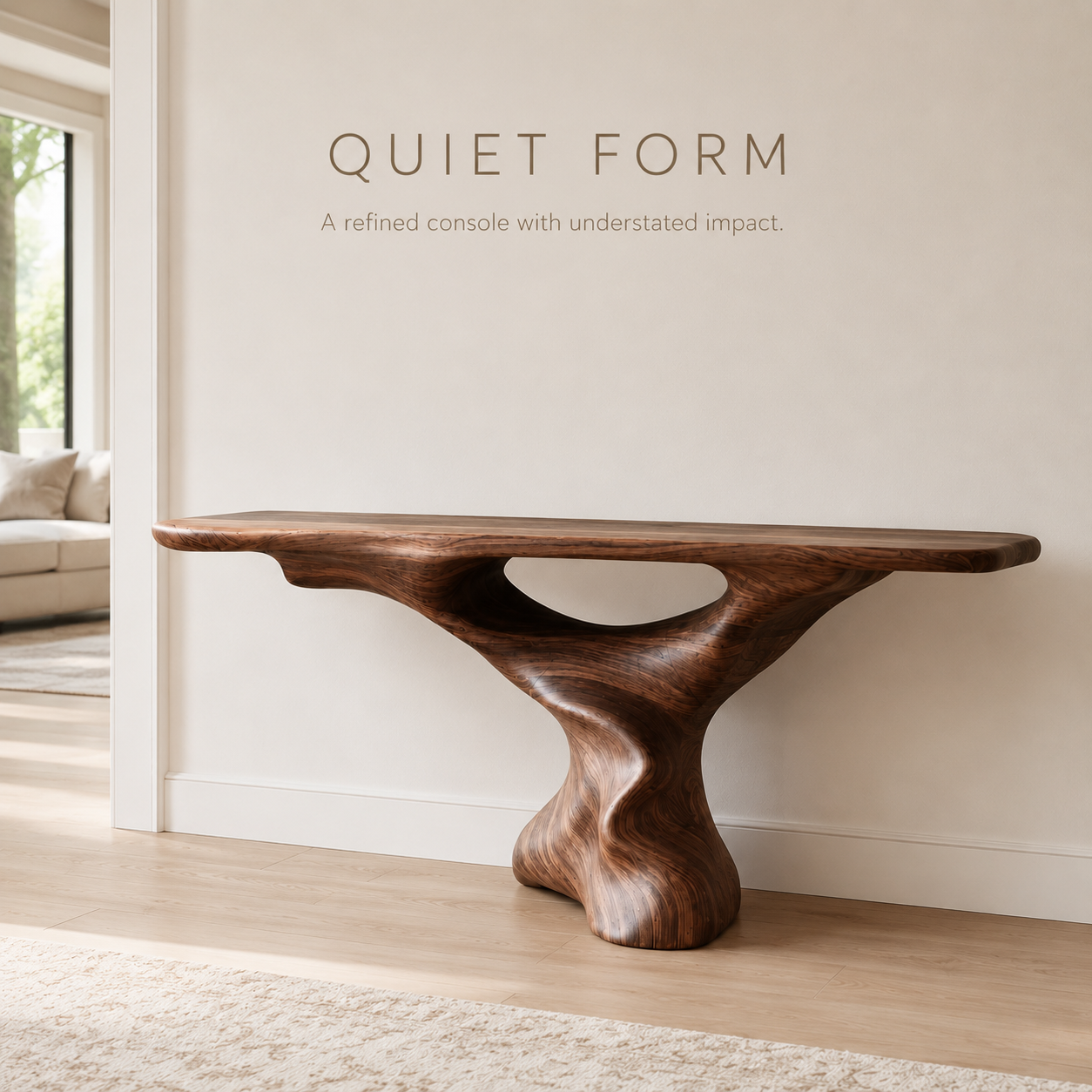 Caldera Organic Hall Console Table - Design 367 - product image 04