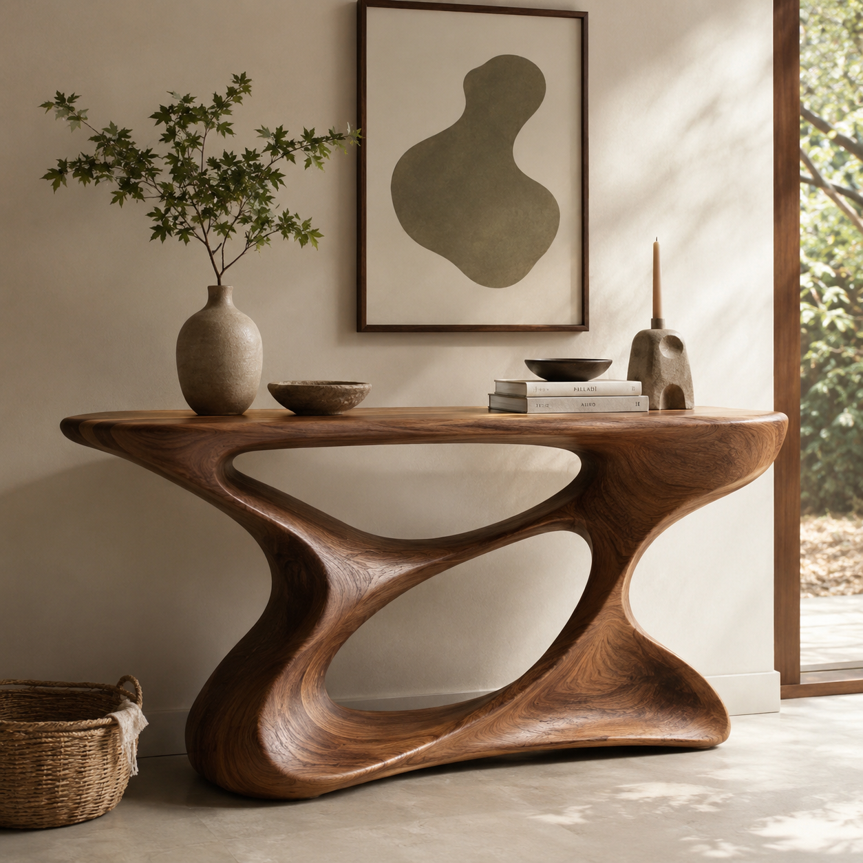 Veyra Soft Curve Console Table - Design 370 - main view
