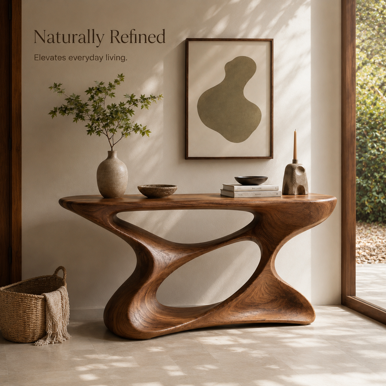 Veyra Soft Curve Console Table - Design 370 - product image 03