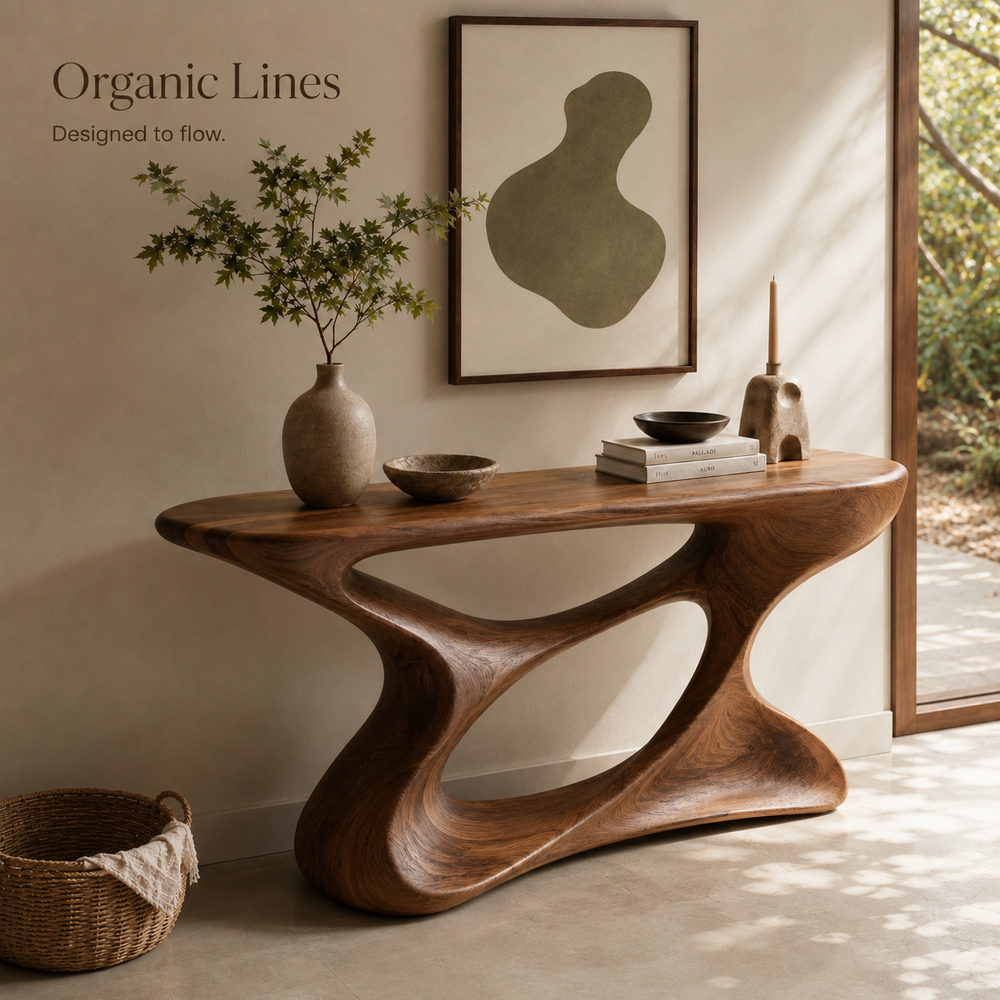 Veyra Soft Curve Console Table - Design 370 - product image 09