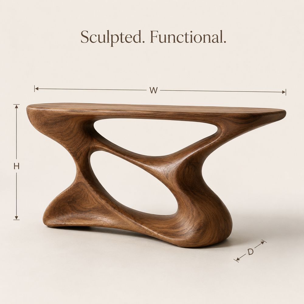 Veyra Soft Curve Console Table - Design 370 - product image 10