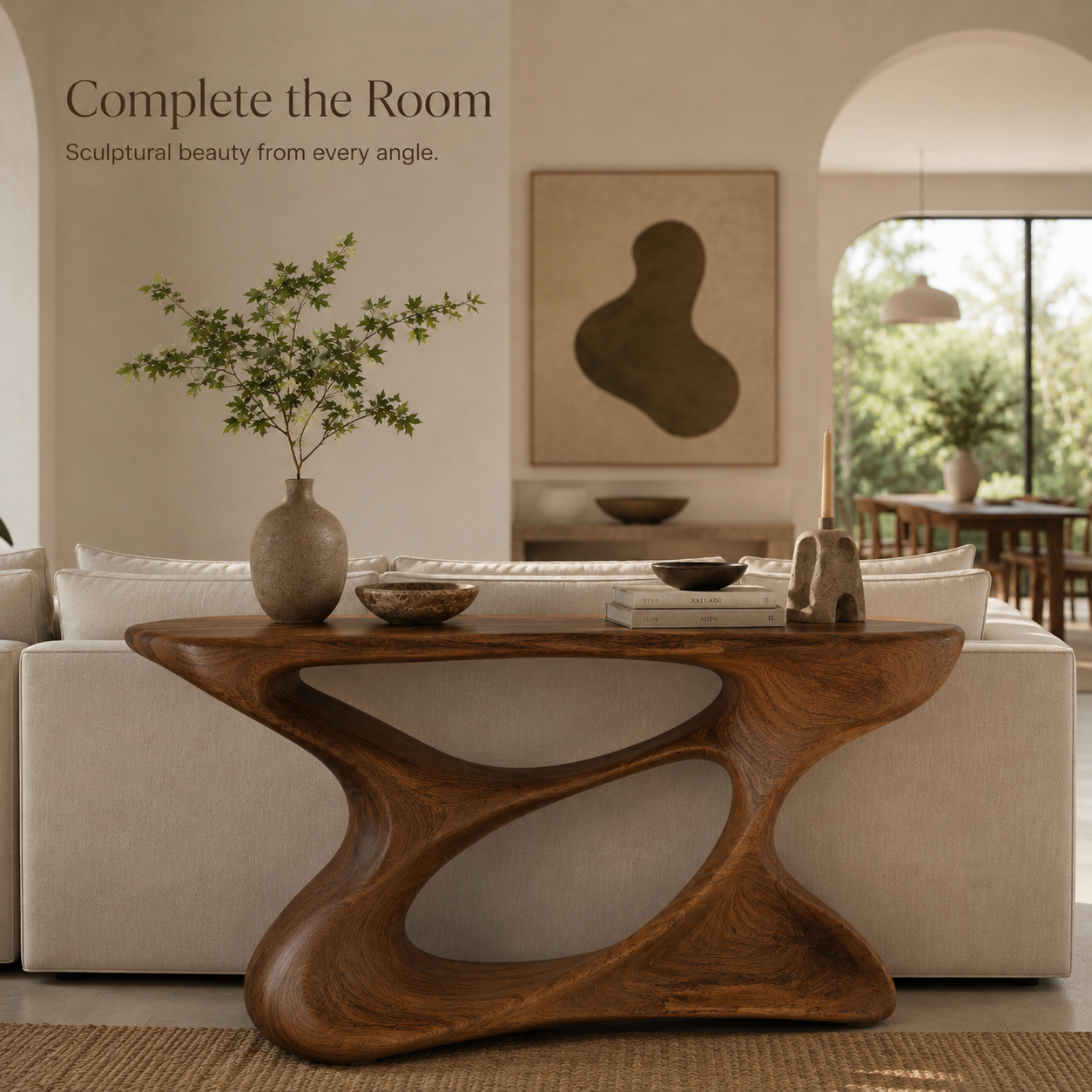 Veyra Soft Curve Console Table - Design 370 - product image 11
