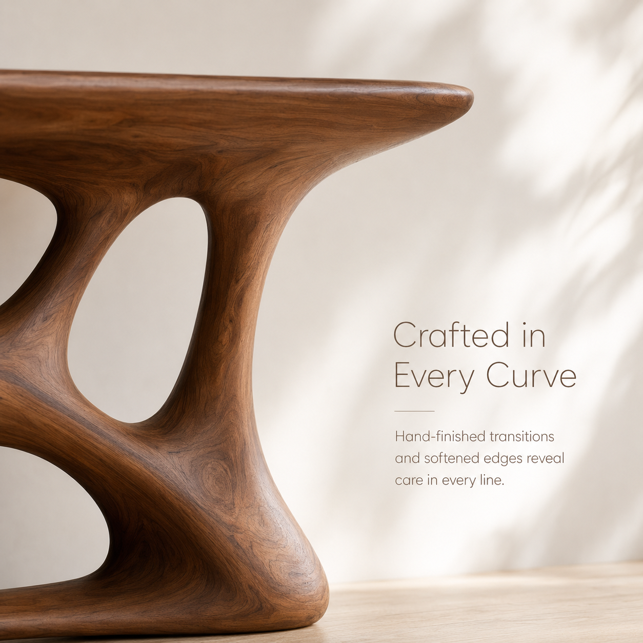 Liora Warm Walnut Console Table - Design 372 - product image 05
