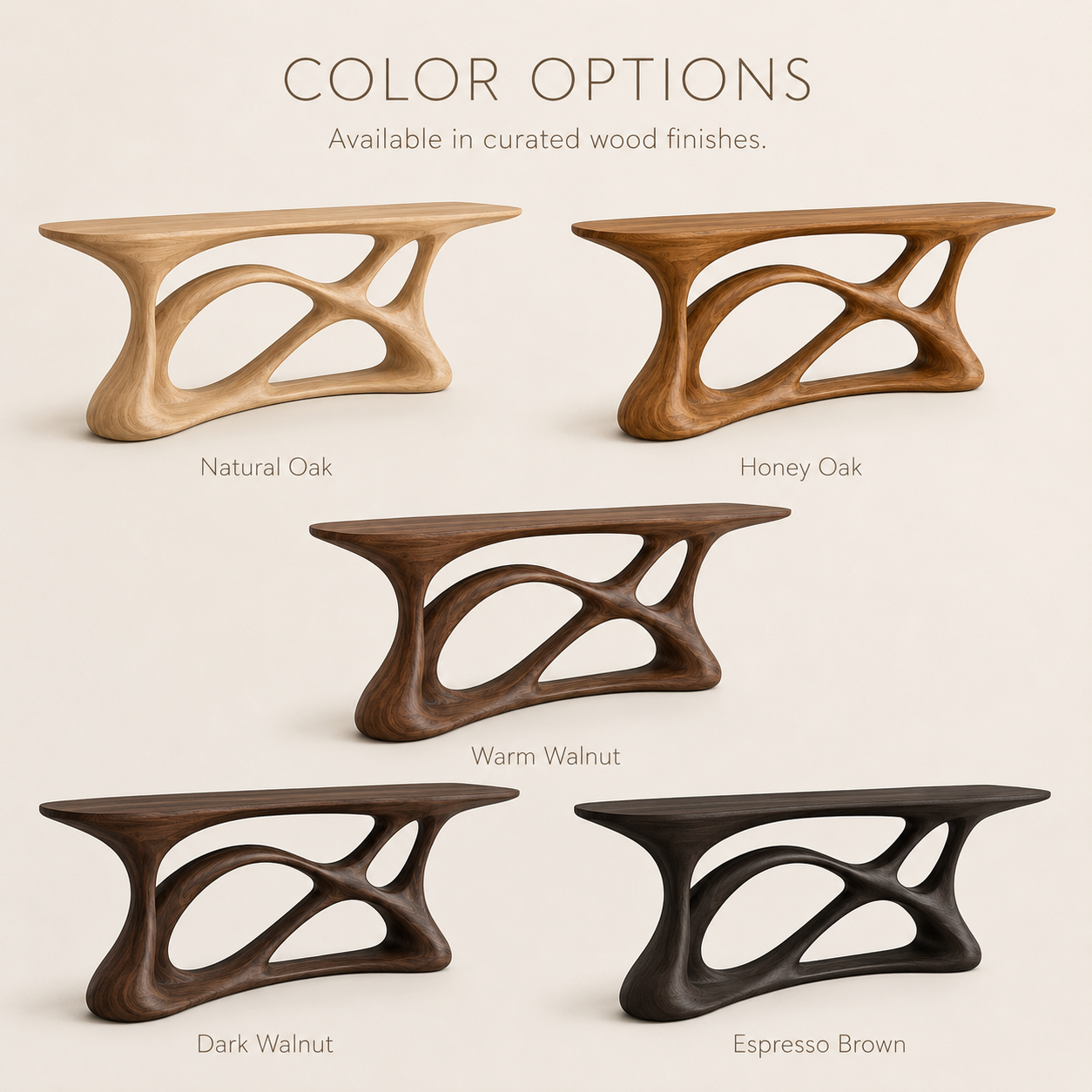 Liora Warm Walnut Console Table - Design 372 - product image 10