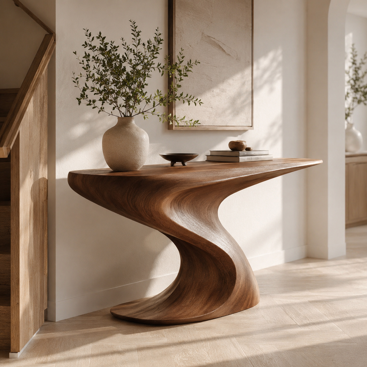 Rowan Hollow Form Console Table - Design 373 - main view