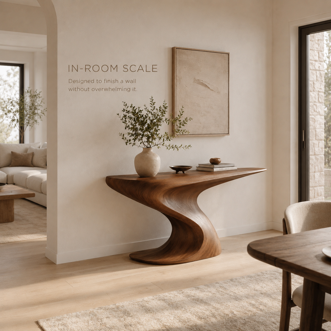 Rowan Hollow Form Console Table - Design 373 - product image 04