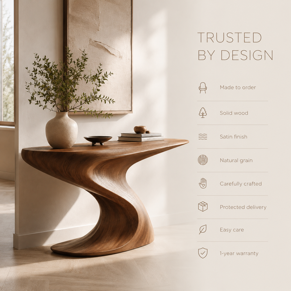 Rowan Hollow Form Console Table - Design 373 - product image 08