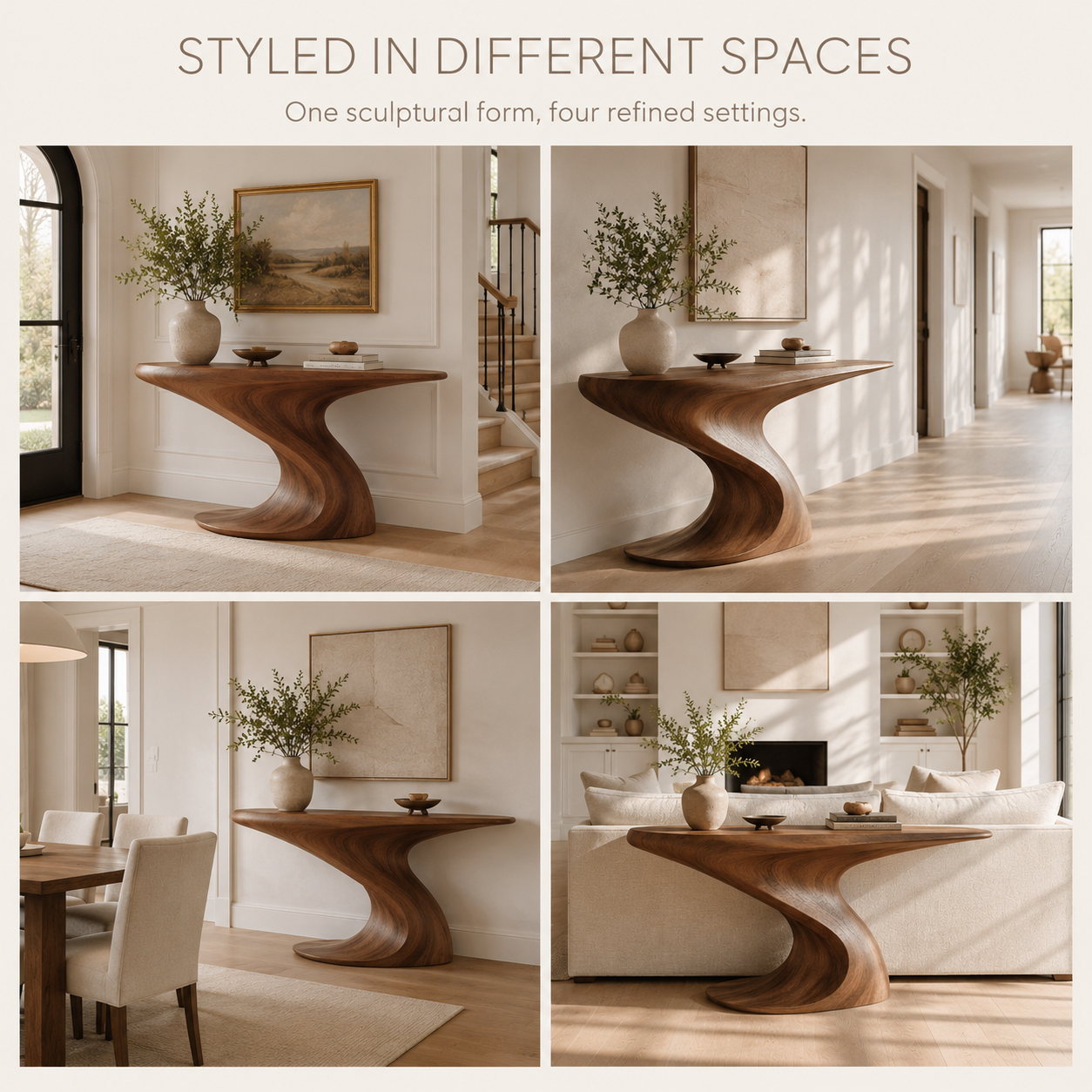 Rowan Hollow Form Console Table - Design 373 - product image 09