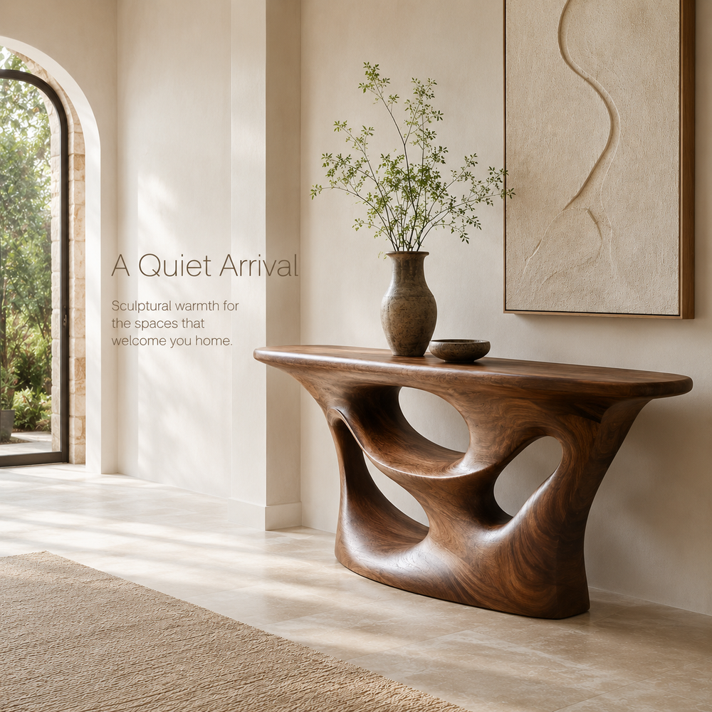 Orin Organic Modern Console Table - Design 375 - product image 02