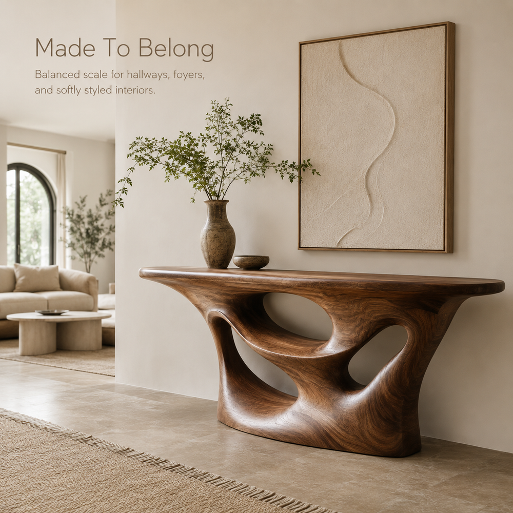 Orin Organic Modern Console Table - Design 375 - product image 04