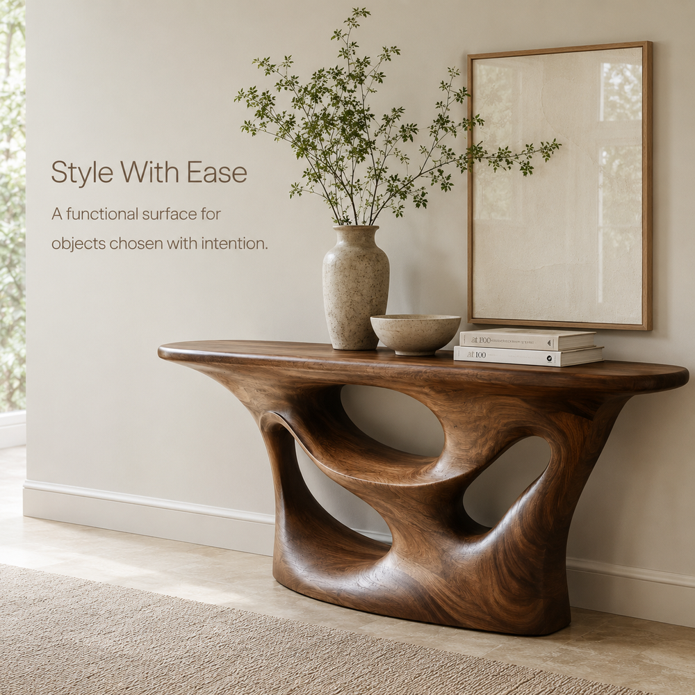 Orin Organic Modern Console Table - Design 375 - product image 07