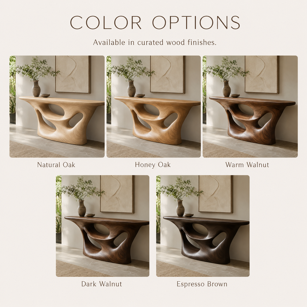 Orin Organic Modern Console Table - Design 375 - product image 11