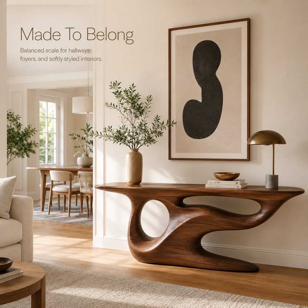 Mira Flow Wood Console Table - Design 378 - product image 03