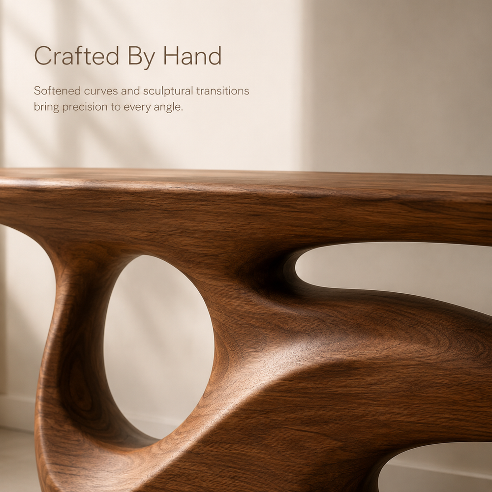 Mira Flow Wood Console Table - Design 378 - product image 05