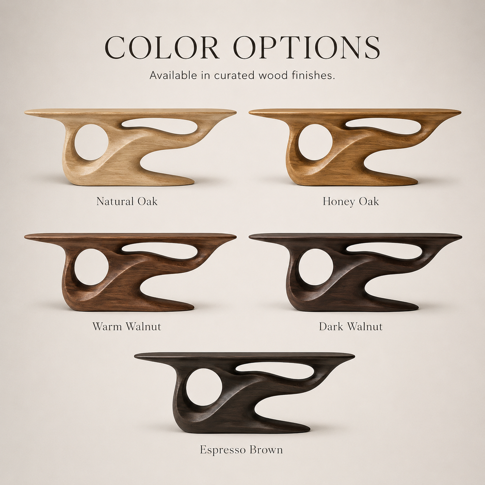 Mira Flow Wood Console Table - Design 378 - product image 10