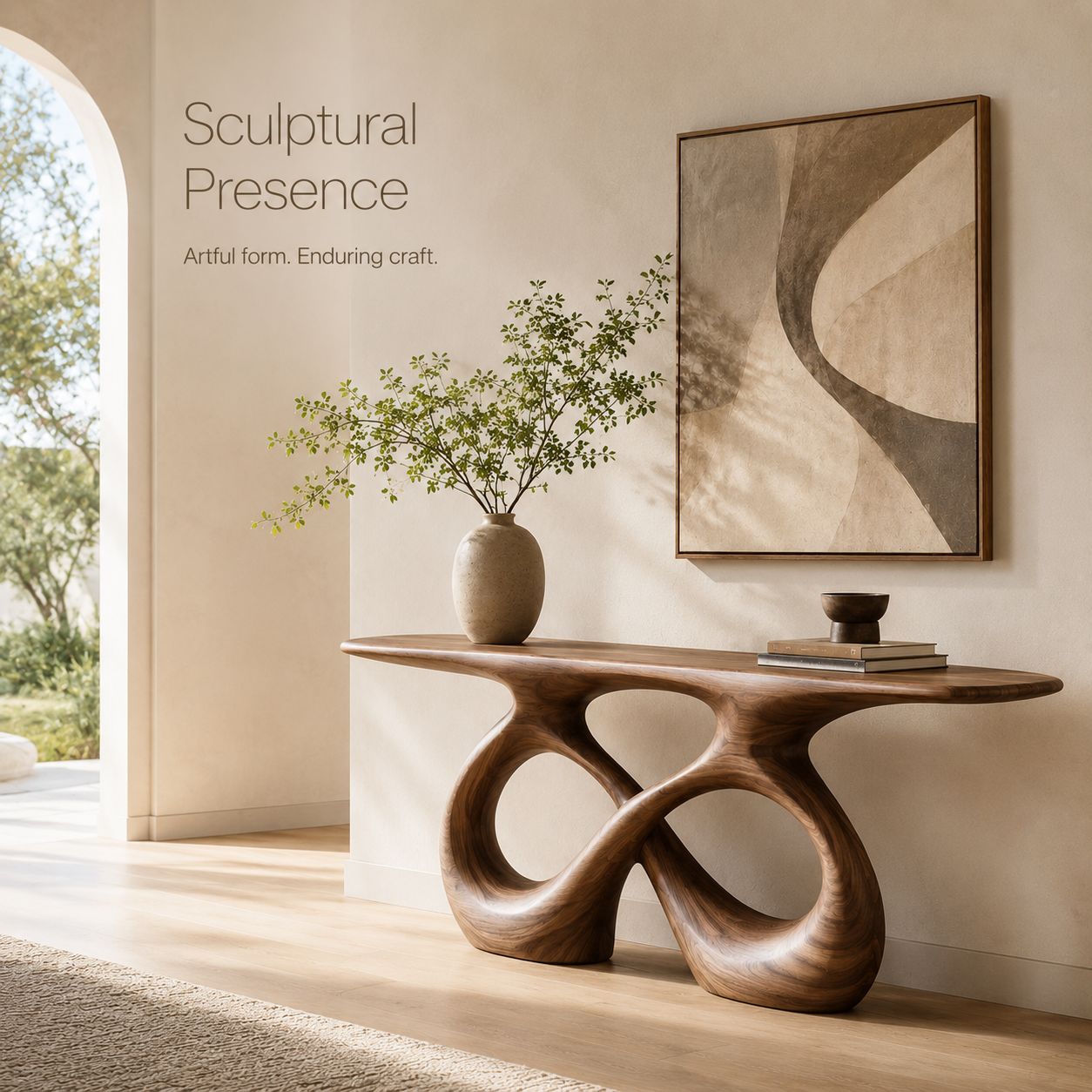 Talia Soft Edge Console Table - Design 379 - product image 02