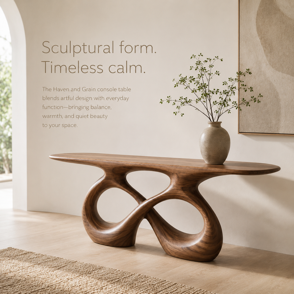 Talia Soft Edge Console Table - Design 379 - product image 03