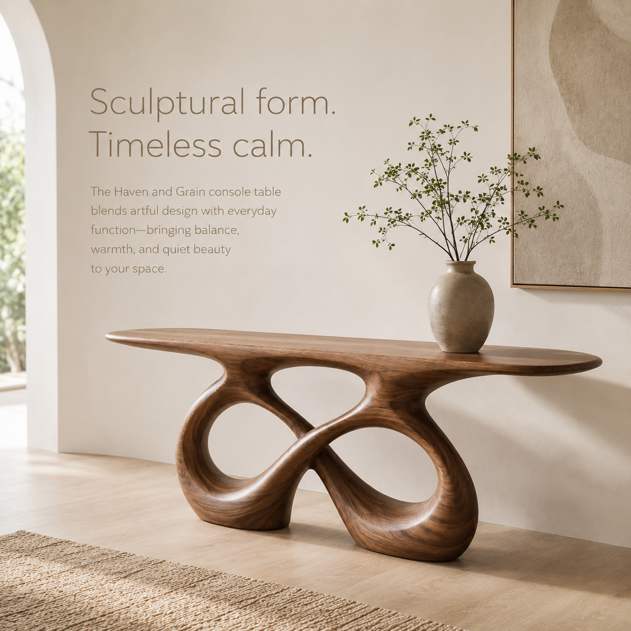 Talia Soft Edge Console Table - Design 379 - product image 03