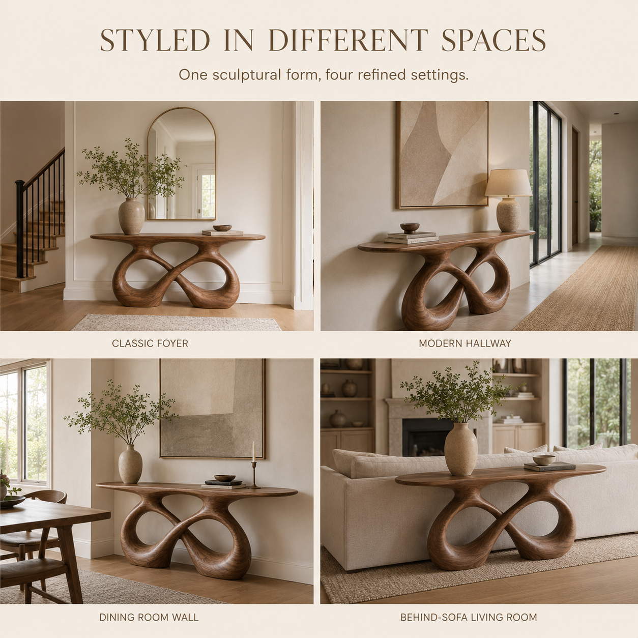 Talia Soft Edge Console Table - Design 379 - product image 10