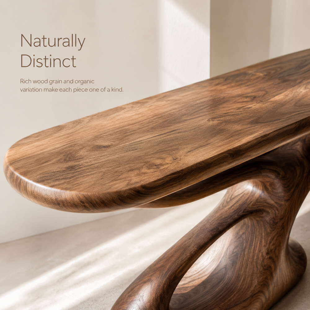 Vale Sculptural Entry Console Table - Design 380 - product image 05