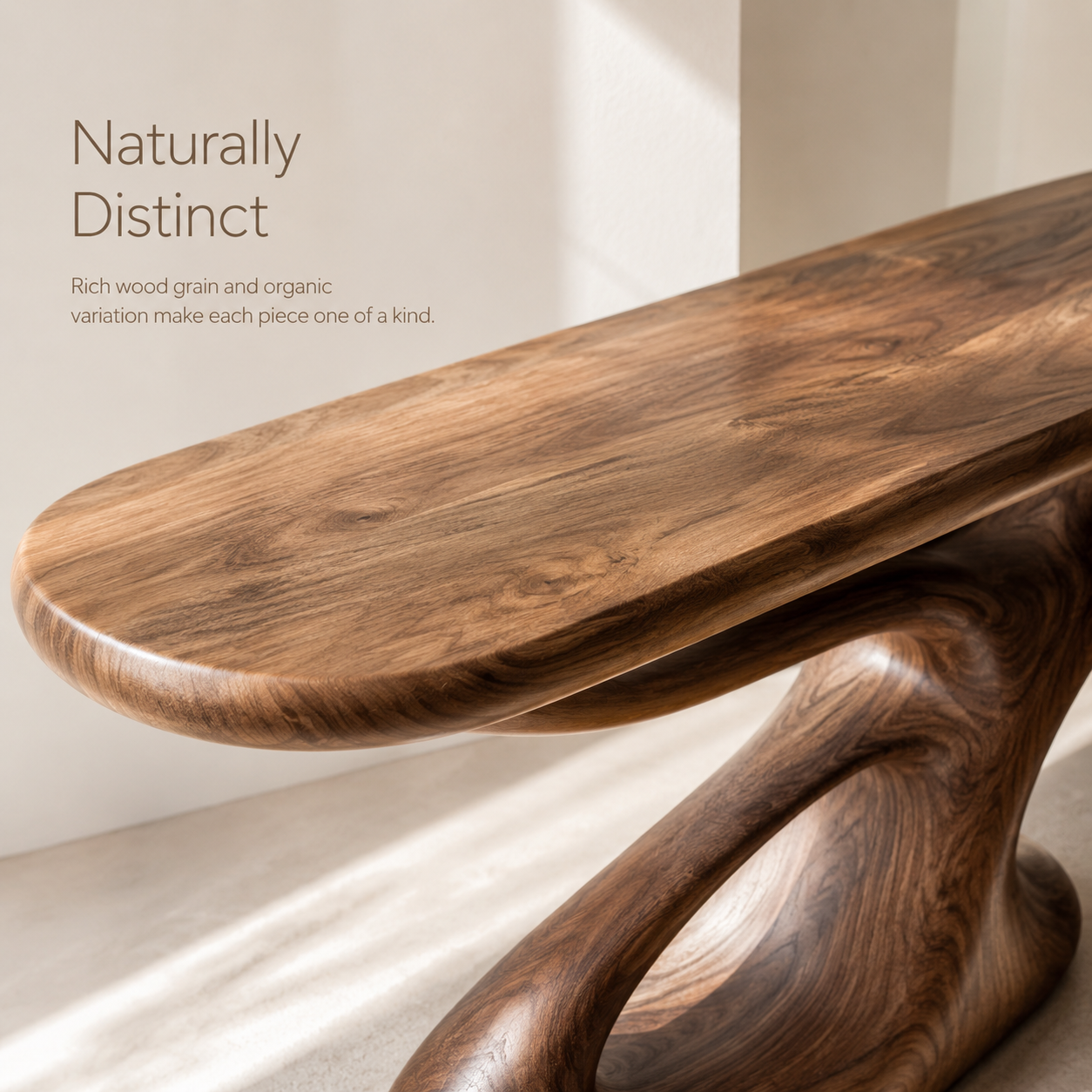 Vale Sculptural Entry Console Table - Design 380 - product image 05