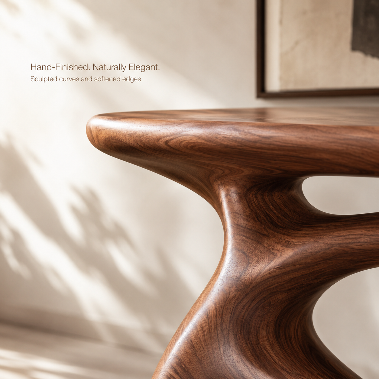 Vale Sculptural Entry Console Table - Design 380 - product image 06