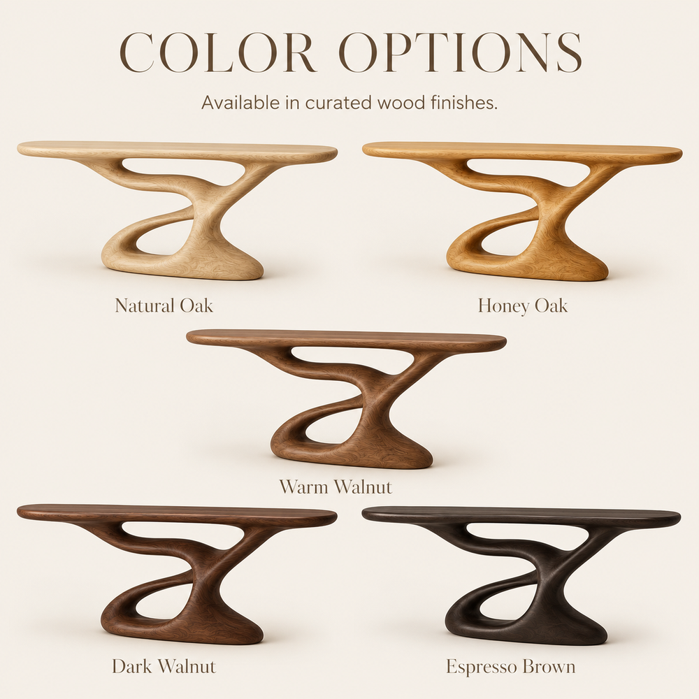 Vale Sculptural Entry Console Table - Design 380 - product image 11