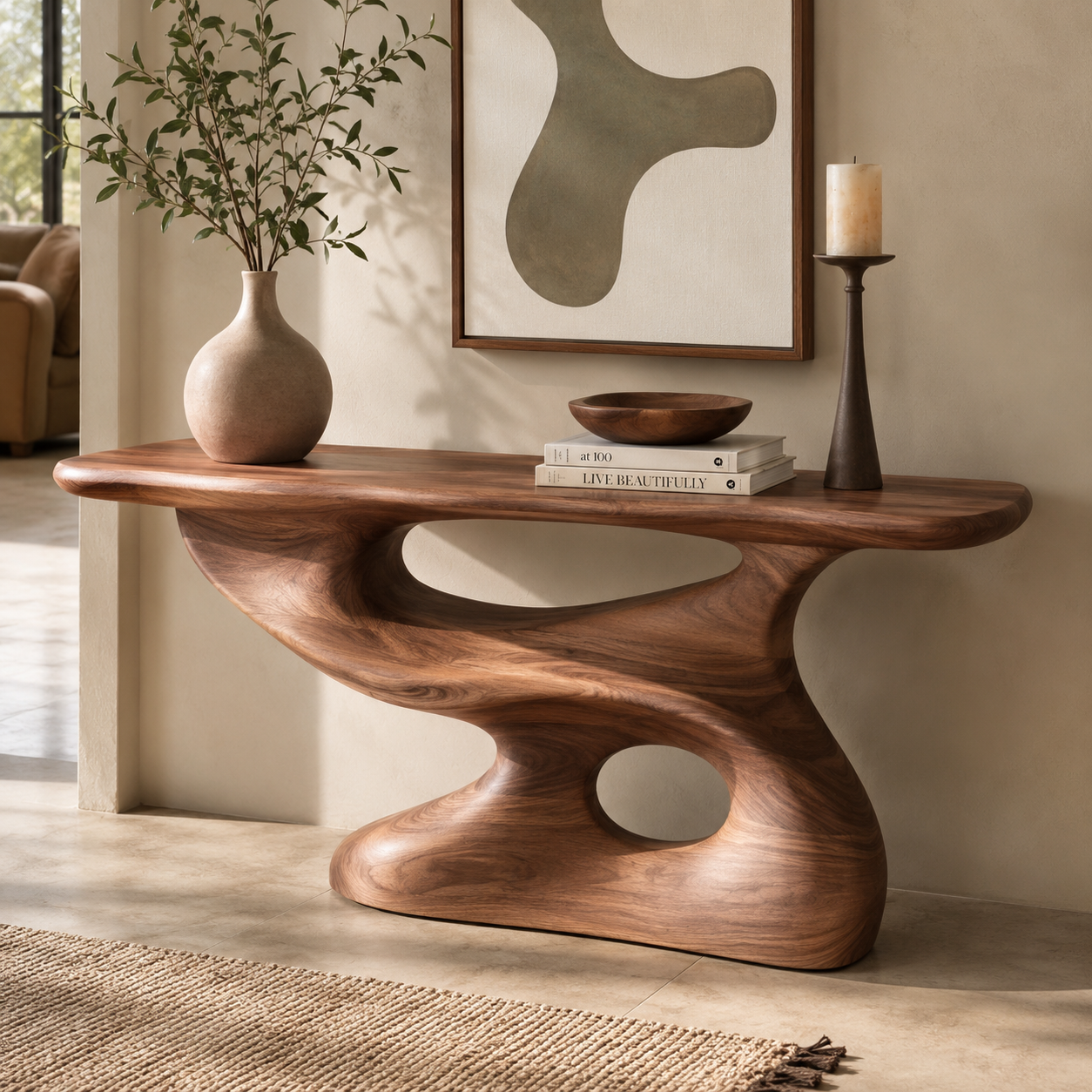 Isla Gallery Rail Console Table - Design 381 - main view