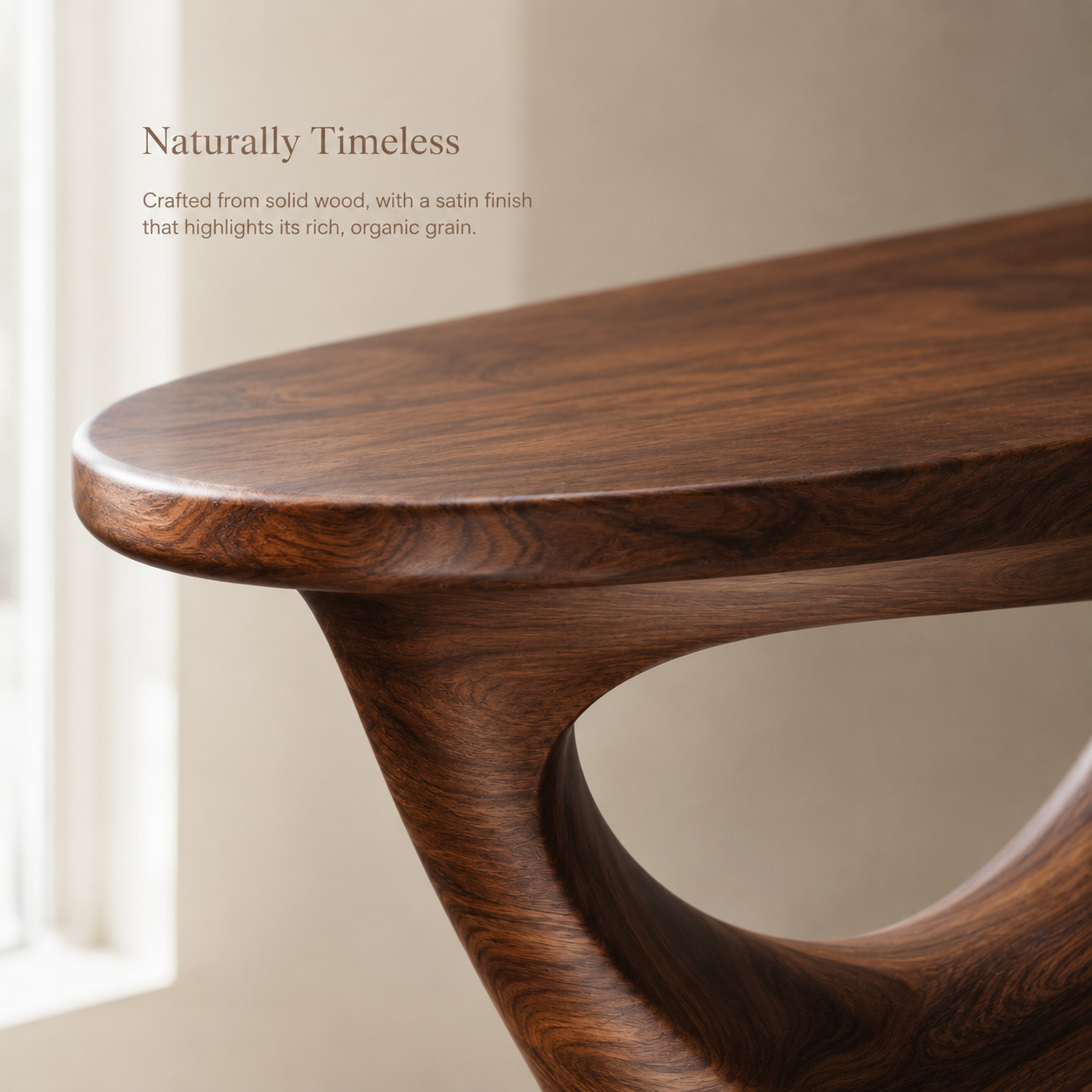 Celine Warm Modern Console Table - Design 382 - product image 05