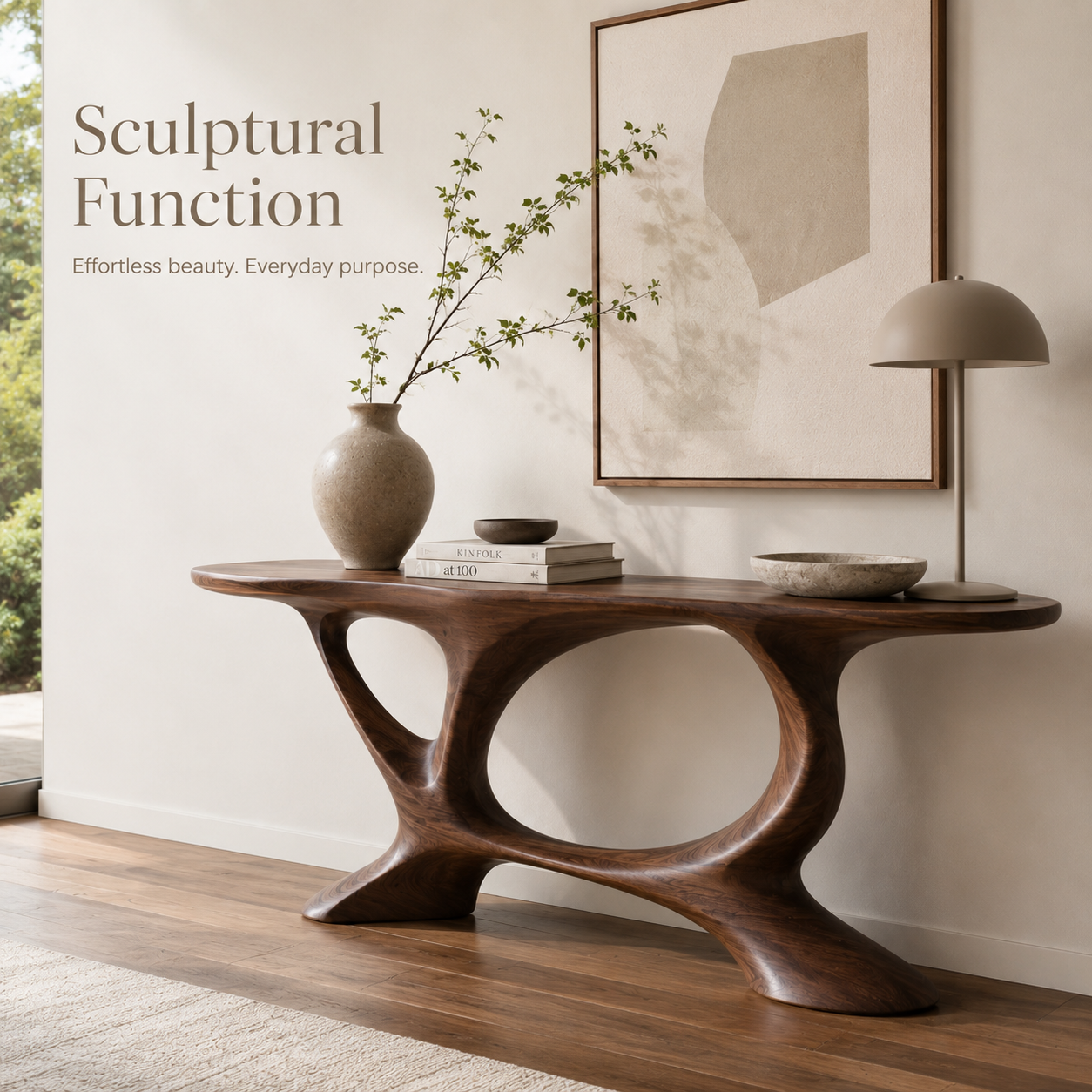 Celine Warm Modern Console Table - Design 382 - product image 06