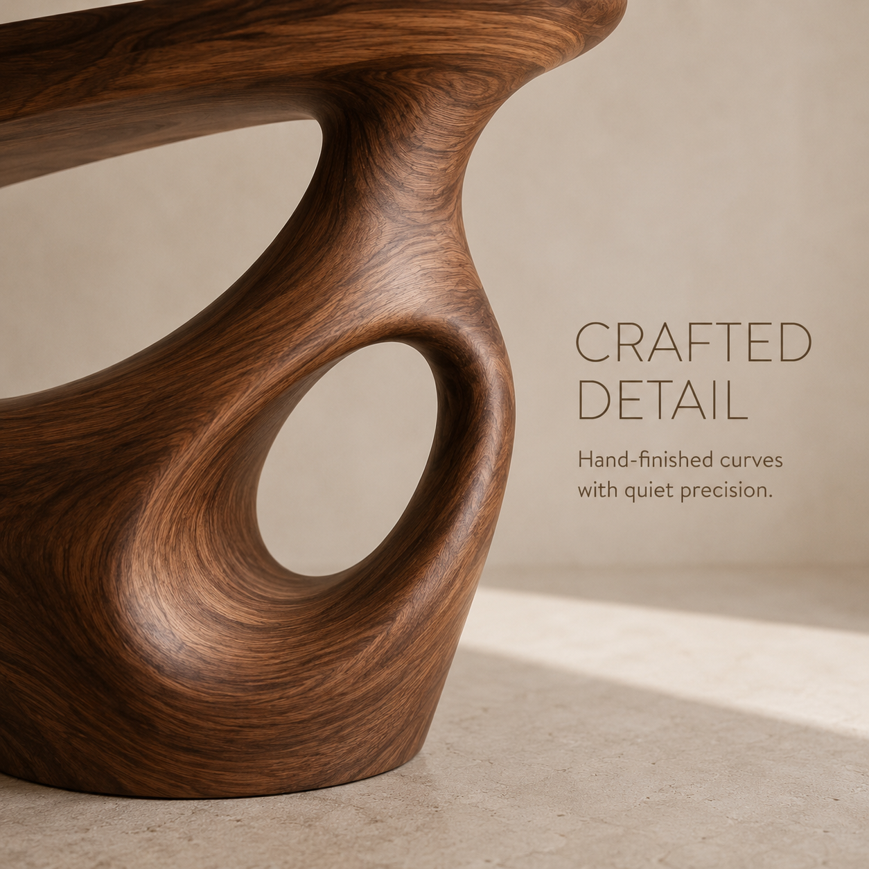 Aurelle Sculptural Console Table - Design 385 - product image 06