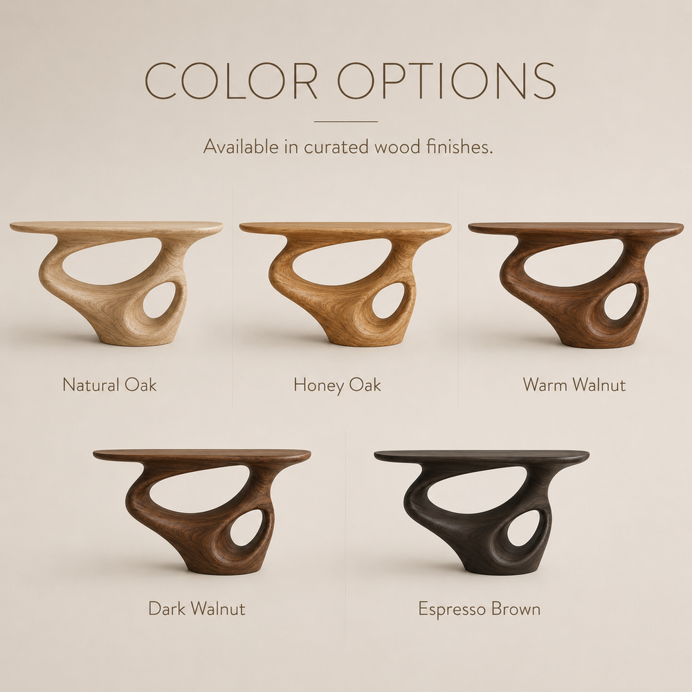 Aurelle Sculptural Console Table - Design 385 - product image 11