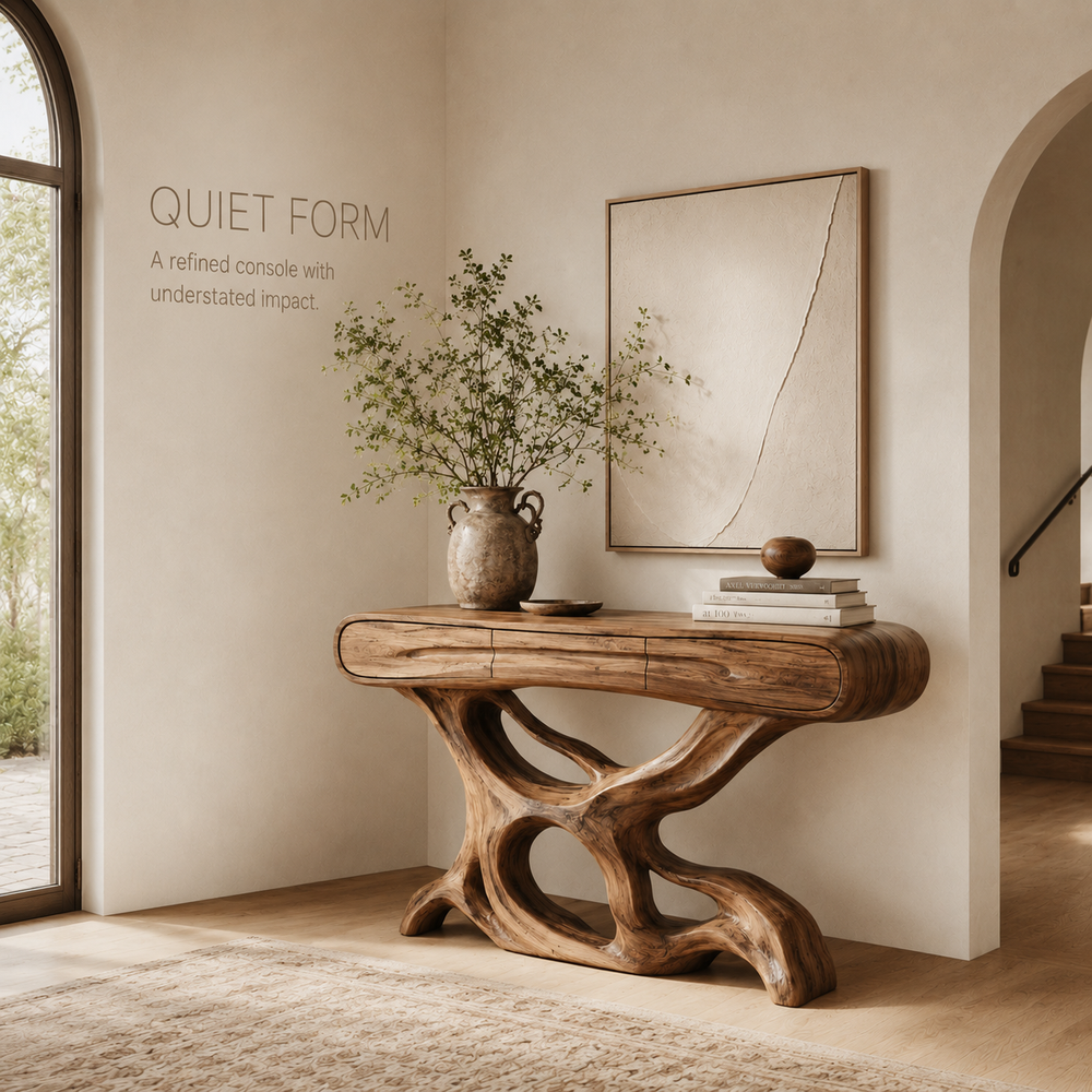 Caldera Organic Hall Console Table - Design 387 - product image 03