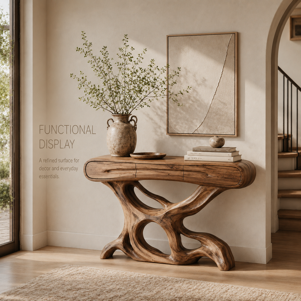 Caldera Organic Hall Console Table - Design 387 - product image 07