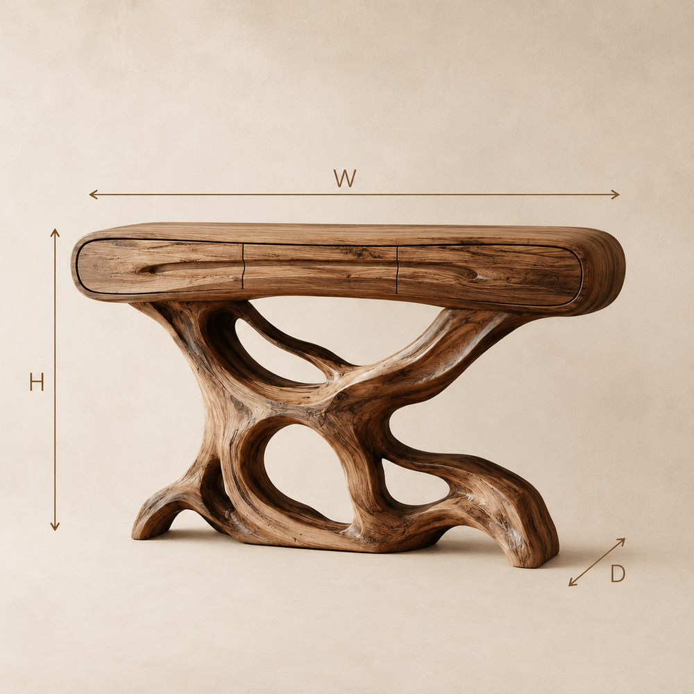 Caldera Organic Hall Console Table - Design 387 - product image 08