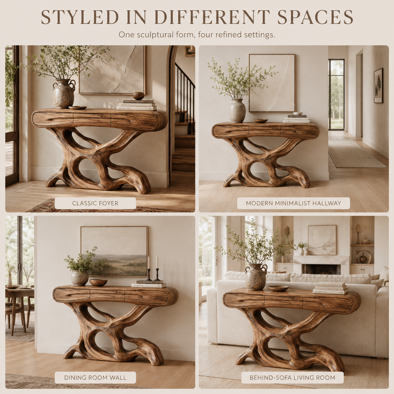 Caldera Organic Hall Console Table - Design 387 - product image 10
