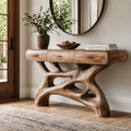 Soren Rounded Wood Console Table - Design 388 - main view
