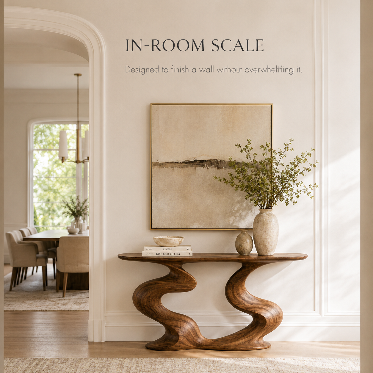 Veyra Soft Curve Console Table - Design 390 - product image 04