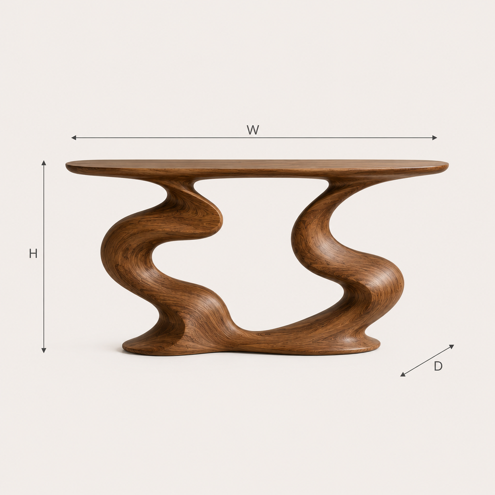 Veyra Soft Curve Console Table - Design 390 - product image 08