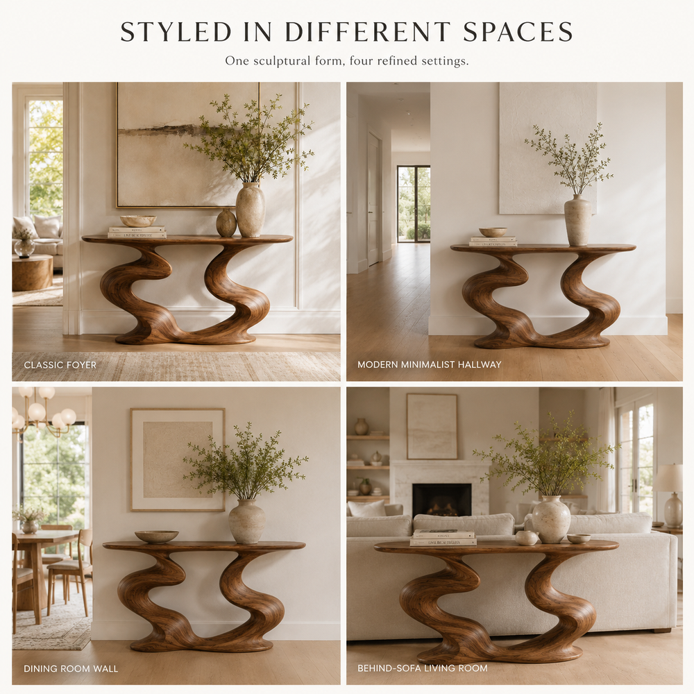 Veyra Soft Curve Console Table - Design 390 - product image 10