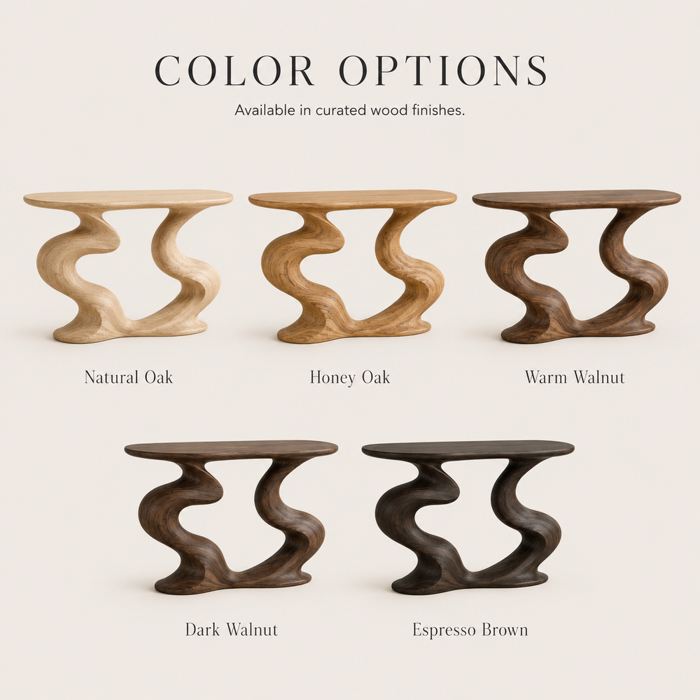 Veyra Soft Curve Console Table - Design 390 - product image 11