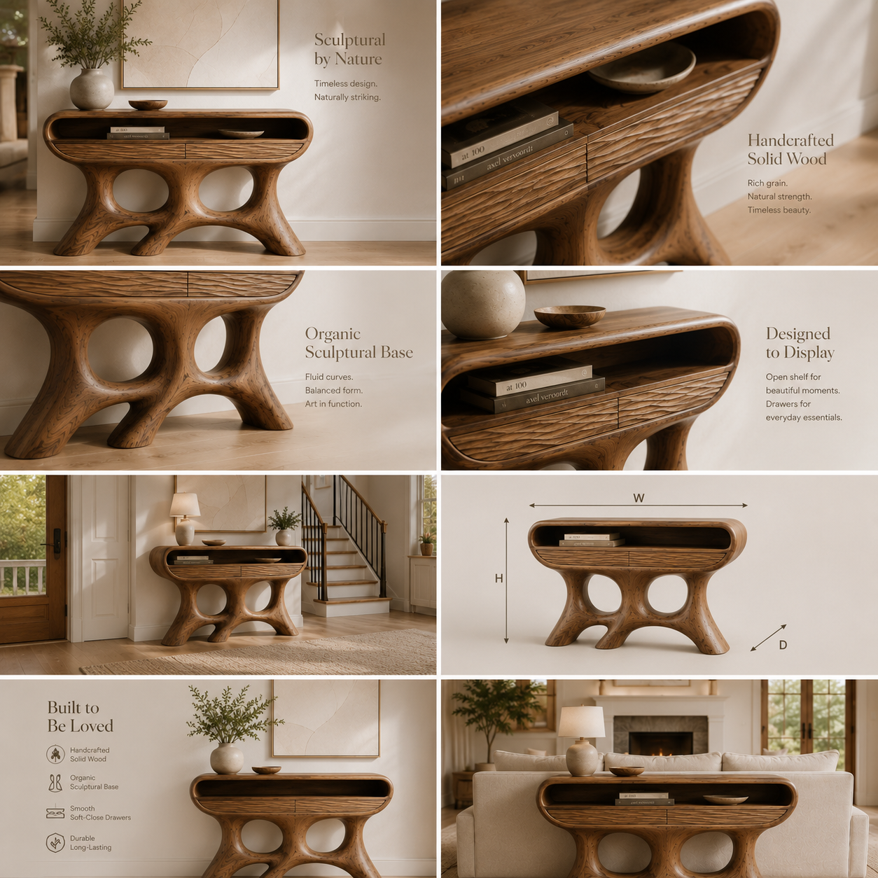 Nolan Arc Entry Console Table - Design 391 - product image 02