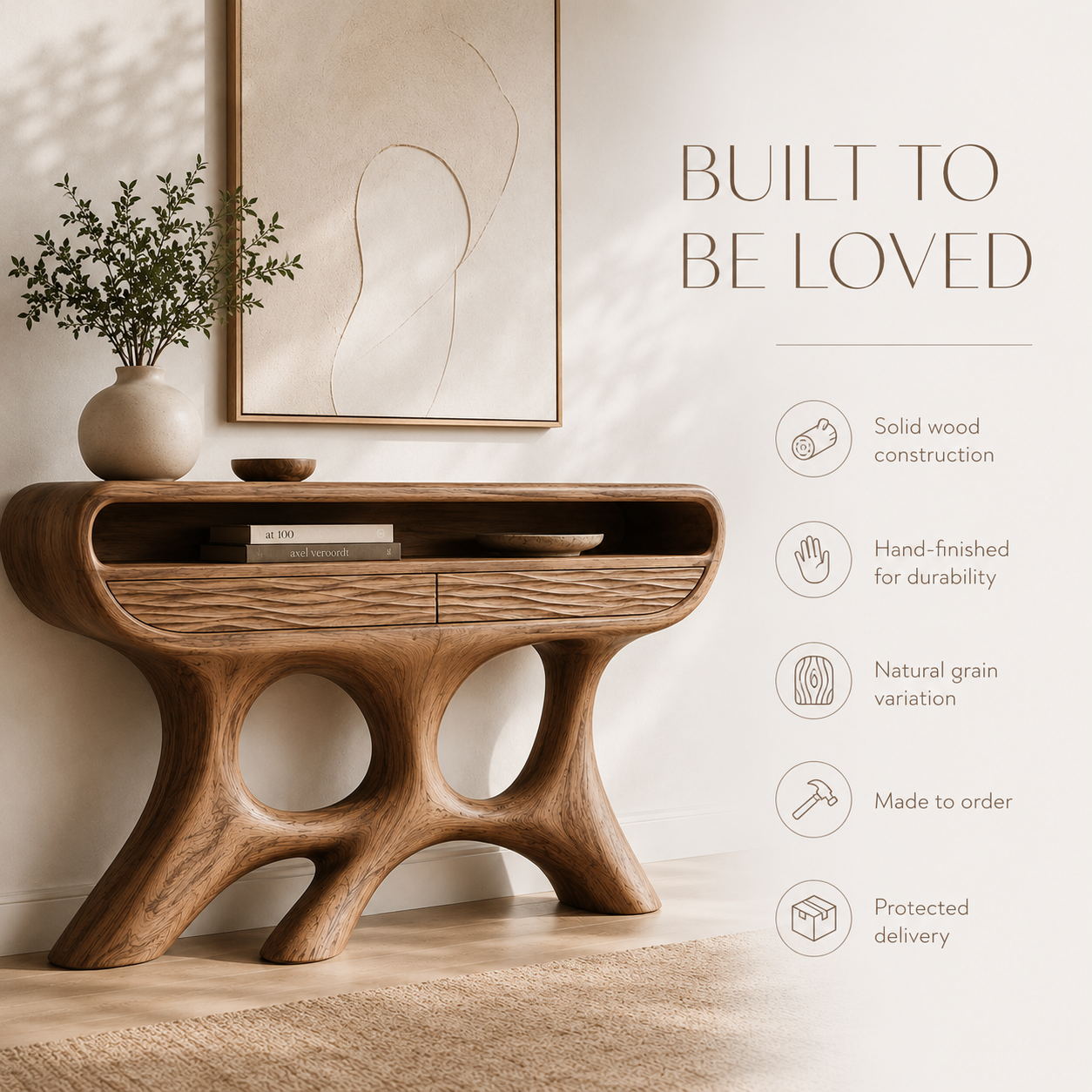 Nolan Arc Entry Console Table - Design 391 - product image 09